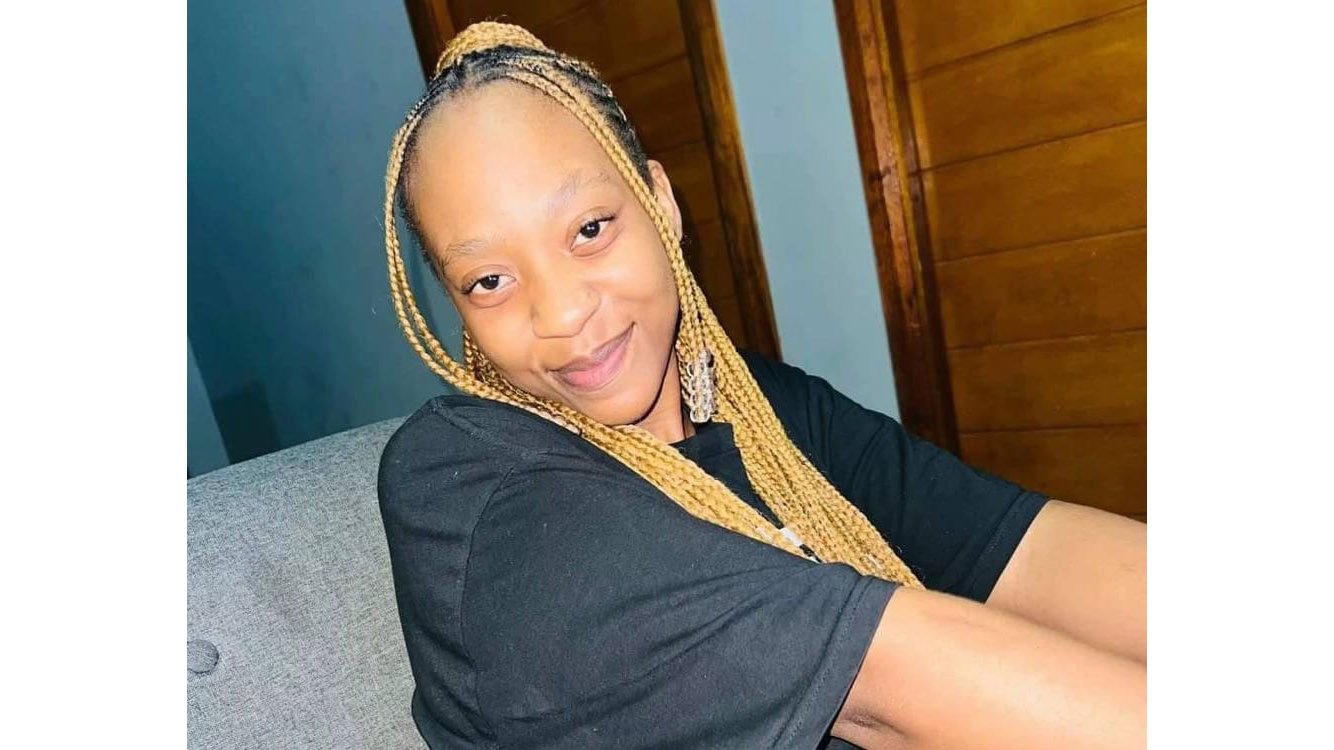 Anele Mzila (23) a call centre agent was found in a badly decomposed state in a rented flat belonging to her boyfriend. (Pic: Tik Tok)